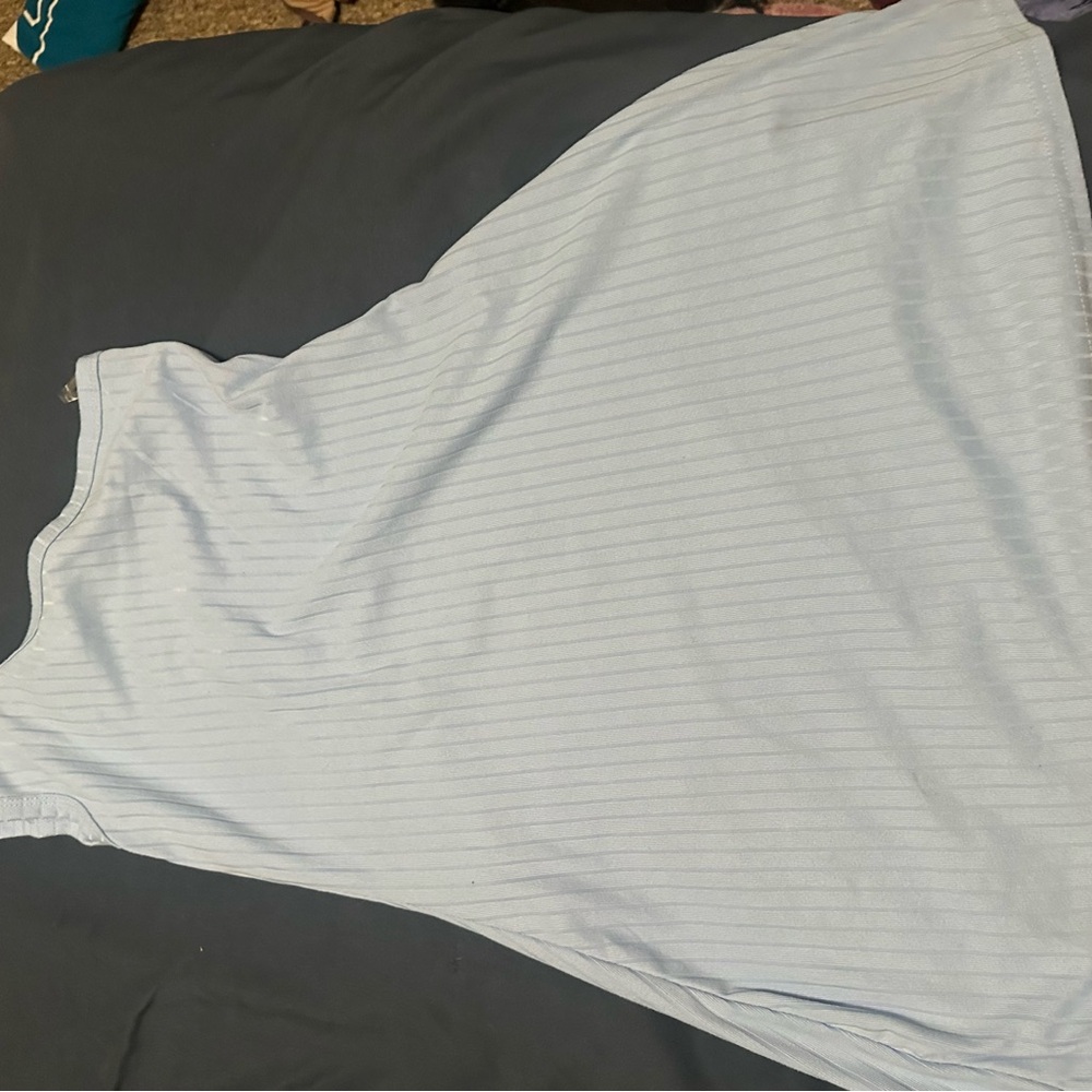 Light Blue Sleeveless Dress